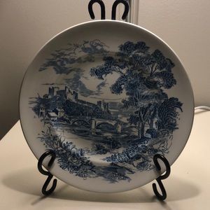 Wedgewood Countryside 10” chinoiseries plate Chinaware English